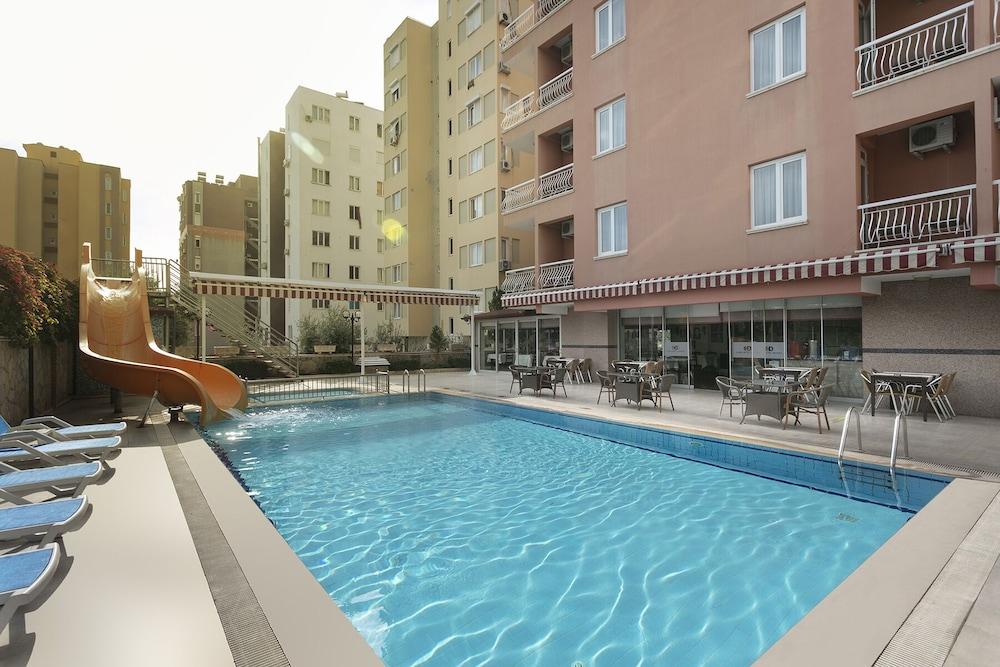Lara Dinc Hotel Antalia Esterno foto