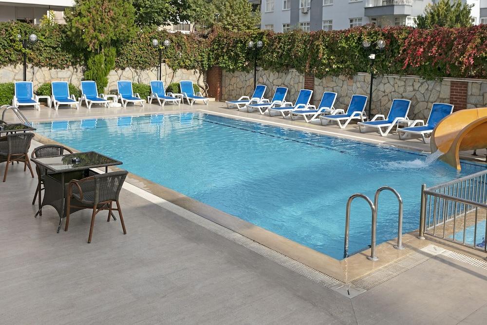 Lara Dinc Hotel Antalia Esterno foto